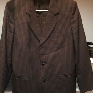 Armani Pinstripe Gray 3-Piece Suit
